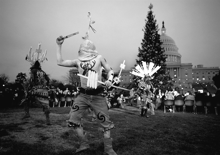 White Mountain Apache Dancers at the US Capitol, 2009