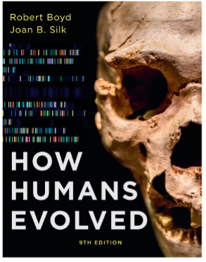 How Humans Evolved 9th edition cover